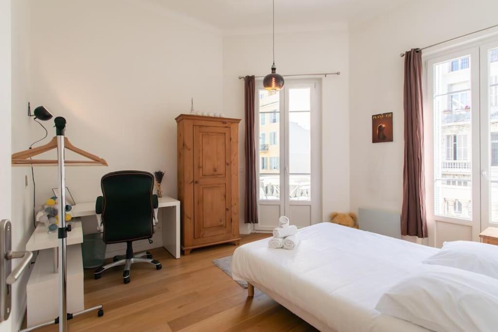 #22 Emma Suite 2Bdr Balcony Center Town 2Mins Tramway نيس المظهر الخارجي الصورة